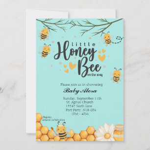 Invitation Little Honey Bee