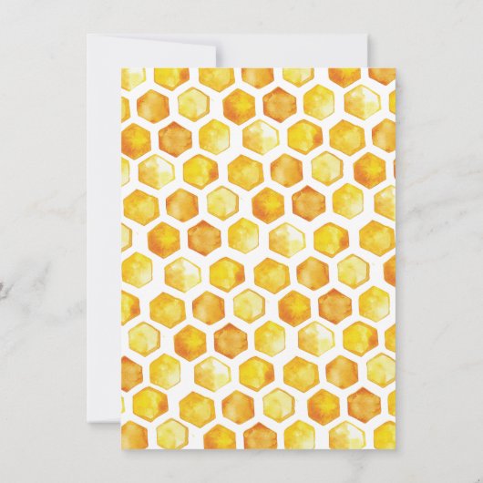 Invitation Little Honey Bee Baby shower (Dos)