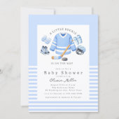 Invitation Little Kicker Soccer Baby Shower Invite (Devant)