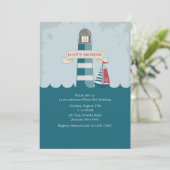Invitation Little Lighthouse (Debout devant)
