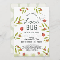 Little Love Bug Ladybug Drive-by Baby shower