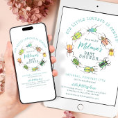 Invitation Little Lovebug Baby shower