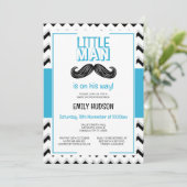 Invitation Little Man modifiable (Debout devant)