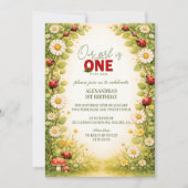 Invitation Little Meadow Lady Turns One (Devant)