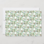 Invitation Little Miss First Spring Floral 1er Anniversaire P (Dos)