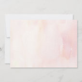 Invitation Little Miss ONE derful rose Floral 1er anniversair (Dos)