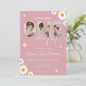 Invitation Little miss onederful 1er anniversaire 3 photo mar (Debout devant)