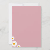 Invitation Little miss onederful 1er anniversaire 3 photo mar (Dos)