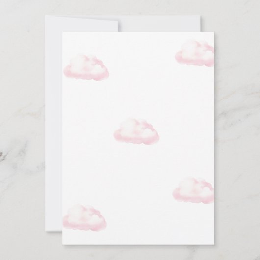 Invitation Little Miss Onederful Photo Balloon 1er anniversai (Dos)