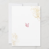 Invitation Little Miss Onederful Sunny Floral 1er anniversair (Dos)