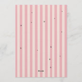 Invitation Little Miss Threenager Coquette Bow (Dos)