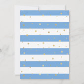 Invitation Little Mister Onederful Photo 1er anniversaire (Dos)