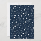 Invitation Little Monster Anniversaire de enfant Party (Dos)