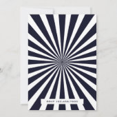 Invitation Little Ninja Warrior Anniversaire de enfant Party (Dos)