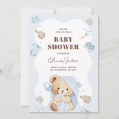 Invitation Little One Celebration Time (Dos)