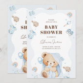 Invitation Little One Celebration Time (Devant / Derrière)