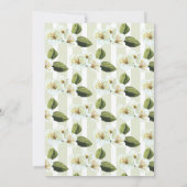 Invitation Little Pear est sur le chemin du baby shower à thè (Dos)