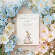 Little Peter Rabbit et maman 1er anniversaire