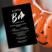 Invitation Little Pumpkin Boo – Halloween Baby Shower 