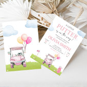 Invitation Little Putter Golf Baby Shower