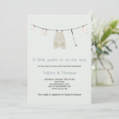 Invitation Little Putter Golf mignonne Baby shower neutre gen (Debout devant)