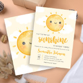 Invitation Little Ray of Sunshine Baby Shower