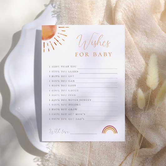Invitation Little Ray of Sunshine Wives for Baby Activity