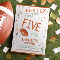 Little Rookie Enfoncer le football Brown Anniversa