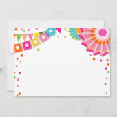 Invitation Little Senorita Fiesta Cactus rose Premier anniver (Dos)