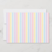 Invitation Little Sunshine Pastel Pink Gold Premier anniversa (Dos)