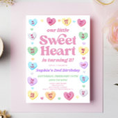 Invitation Little Sweet Heart Saint Valentin fête d'anniversa