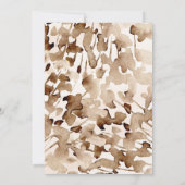 Invitation Little Turkey Thanksgiving Baby shower Party (Dos)