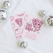 Invitation Little Twonado Pink Tornado 2e anniversaire