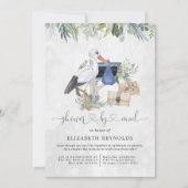 Invitation Livraison de stockage | Baby shower virtuel par co (Devant)