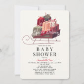 Invitation Livraison spéciale Cadeaux de nuit Baby shower de (Devant)