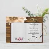 Invitation Livre (Debout devant)