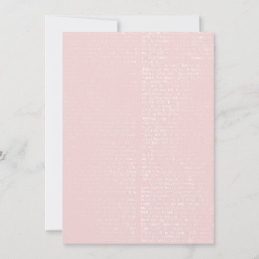 Invitation Livre À Thème Littéraire Notre Prochain Chapitre B (Dos)