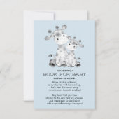 Invitation Livre Baby shower Giraffe pour Baby Card (Devant)