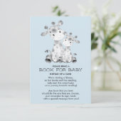 Invitation Livre Baby shower Giraffe pour Baby Card (Debout devant)
