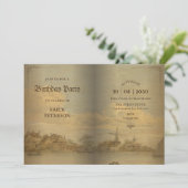 Invitation Livre Classique Vintage (Debout devant)