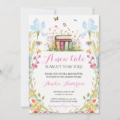 Invitation LIVRE conte de fées floral de conte de fées (Devant)