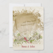 Invitation Livre d'anniversaire du mariage (Devant)