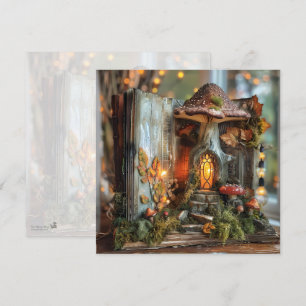 Invitation Livre de champignons Cottagecore Journal de l'albu