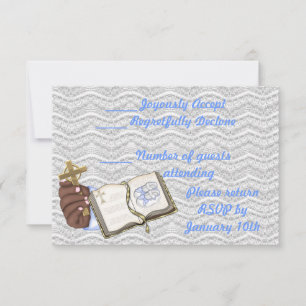 Invitation Livre de Christenings pour garçons