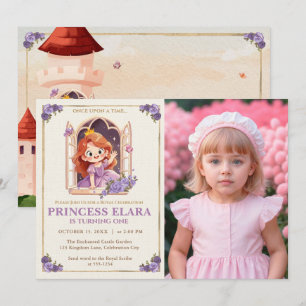 Invitation Livre d'histoires de la princesse fantaisiste pour