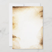 Invitation Livre Scroll Rustic Pays Faisons la fête (Dos)