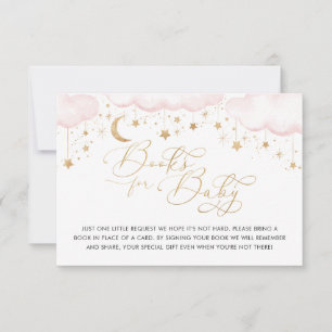 Invitation Livres Baby showers Twinkle Star Pour Baby Pink Ca
