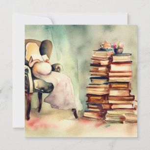 Invitation Livres & Bébé : Célébration littéraire, Un Baby sh