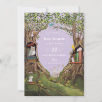 Livres d'Imaginaire pour Baby shower Lavender
