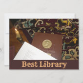 Invitation Livres du dernier siècle (Devant)